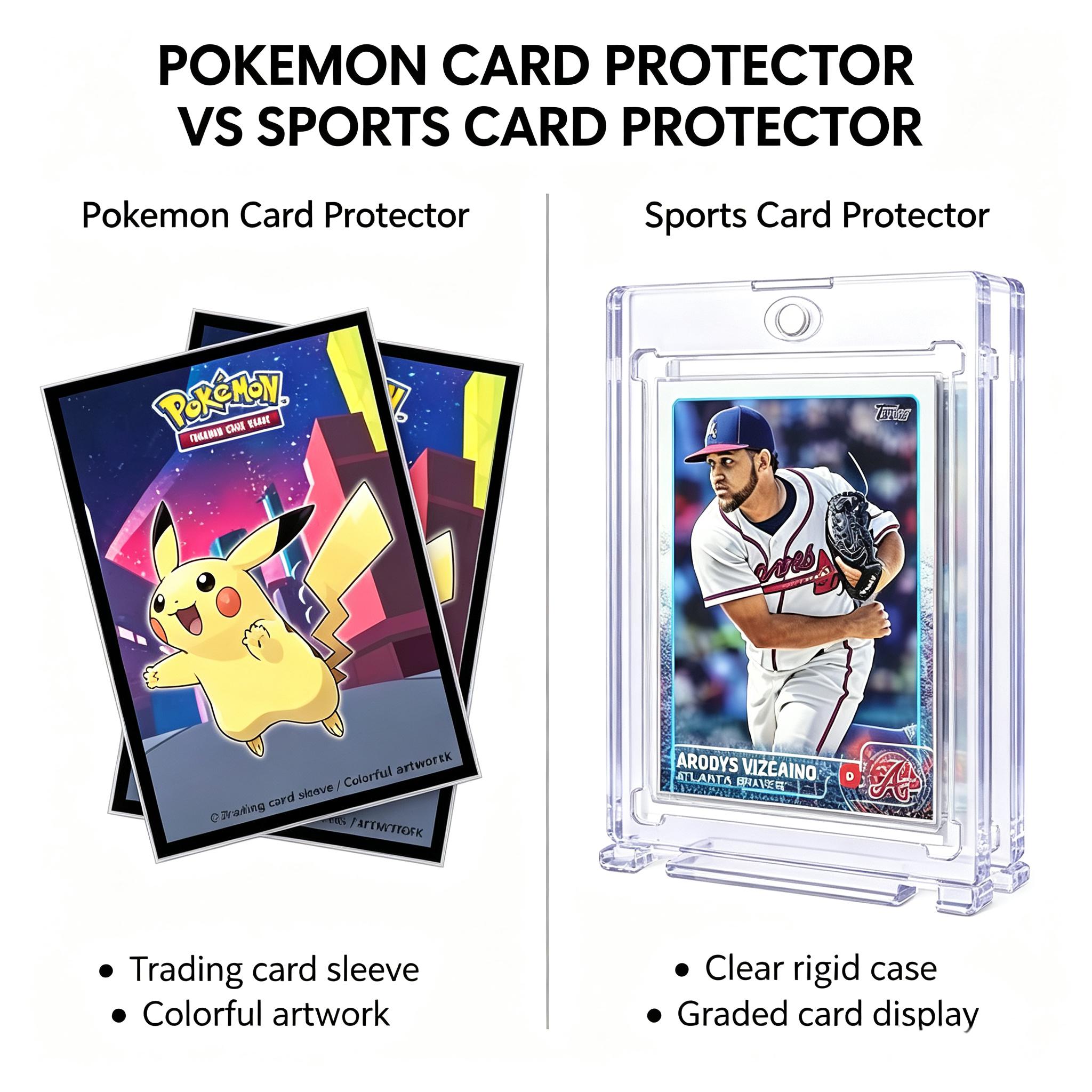 Pokemon Card Protector vs Sports Card Protector | GSTAR OEM Guide