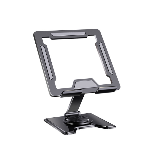 360 Degree Rotating Full Metal Aluminium Desktop Stand Hollow Cooling Adjustable Computer Watching Lazy Support Tablet PC Stand