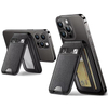 PU Leather Magnetic Phone Wallet Card Holder - Universal