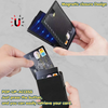Carbon Fiber RFID Blocking Card Holder with Pop-up Feature