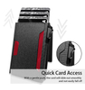 Carbon Fiber RFID Wallet | Ultralight Pop-Out Card Holder