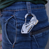 Stainless Steel Multifunction Carabiner Key Holder with