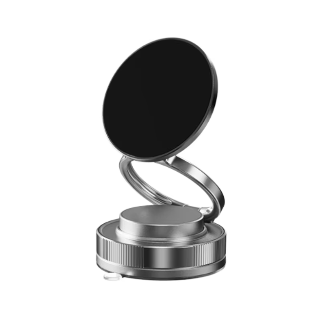 Top Selling 360 Degree Rotation Strong Magnetic Car Mobile Phone Holder Folding Vacuum Suction Cup for Car Easy Installation