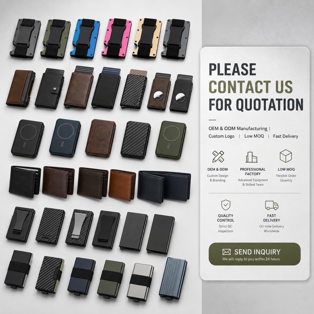 RFID Wallet vs Non RFID Wallet | OEM Manufacturer Guide 2025