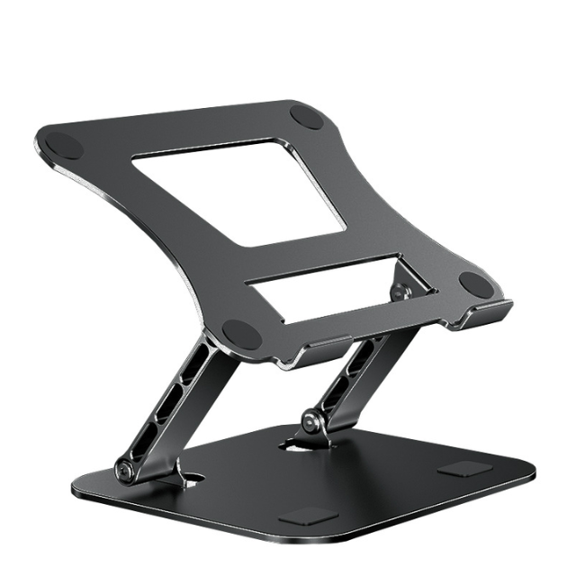 Soporte de Metal giratorio de 360 ​​grados, soporte de escritorio plegable para todos los tel&eacute;fonos, tabletas de hasta 12,9 pulgadas, Compatible con iPad