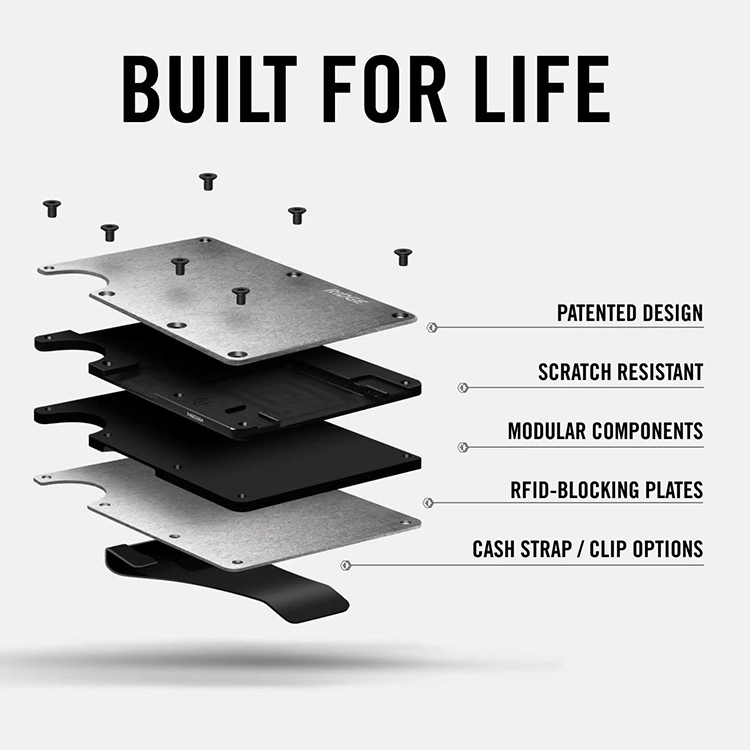 Metal Wallets oem brand
