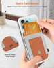 PU MagSafe Wallet 7-Slot Card Holder - RFID Blocking for