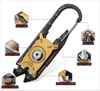 Stainless Steel 20-in-1 Multitool Carabiner - EDC Keychain