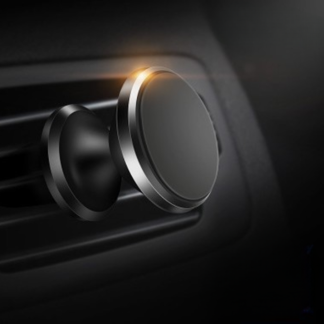 Logo personnalis&eacute; Mini support de voiture magn&eacute;tique support pour t&eacute;l&eacute;phone portable plaque m&eacute;tallique &eacute;vent support de t&eacute;l&eacute;phone magn&eacute;tique pour voiture