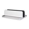 New Designed Vertical Laptop Stand 1 Slots Space-Saving Desktop Stand Holder Adjustable Dock Size Computer Riser Metal