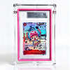 Custom Magnetic Acrylic Graded Collectible Slab Display Case For Standard Grading Card Protector