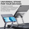 Ergonomic Aluminium 360 Degree Adjustable Stand for IPad Pro Carbon Steel Mult-Angle Holder Comfortable Convenience for Desktop