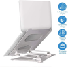 Adjustable Aluminum Heat Vent Notebook Stand Portable And Ergonomic Folding Desktop Laptop Holder