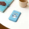 PU iPhone Magnetic Card Holder - Cute Cartoon Design with