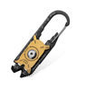 Stainless Steel 20-in-1 Multitool Carabiner - EDC Keychain