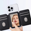 N52 Magnetic Three-fold Wallet | PU Leather Card Holder