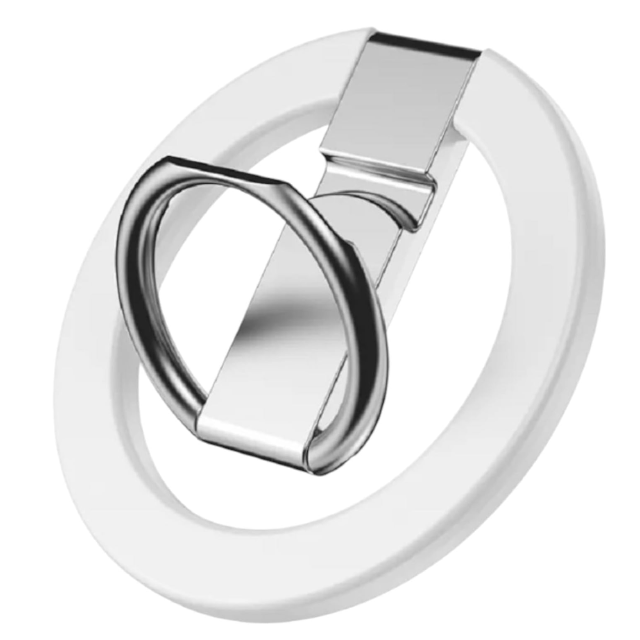 Ultra-Thin Frosted Design Magnetic Stand Holder Foldable Phone Strap with Ring Grip for Mobile Phones