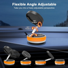 360 Degree Smart Tracking Magnetic Car Phone Holder Universal Stable Glass Vacuum Adsorption IPhones 17 Pro Max 12 IPad Gaming