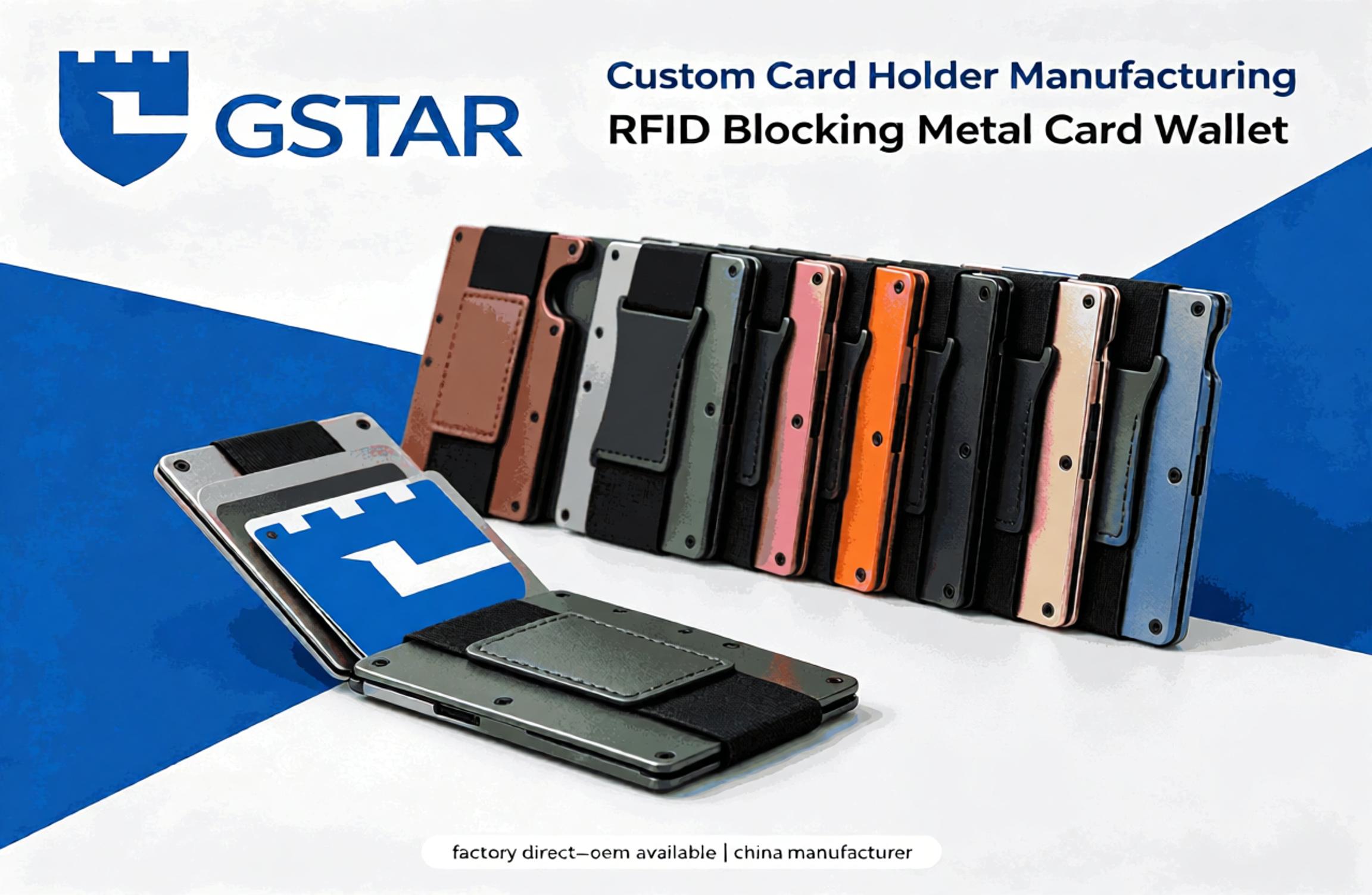 Custom Card Holder Manufacturer | OEM Leather Card Case Wallet Supplier – GSTAR