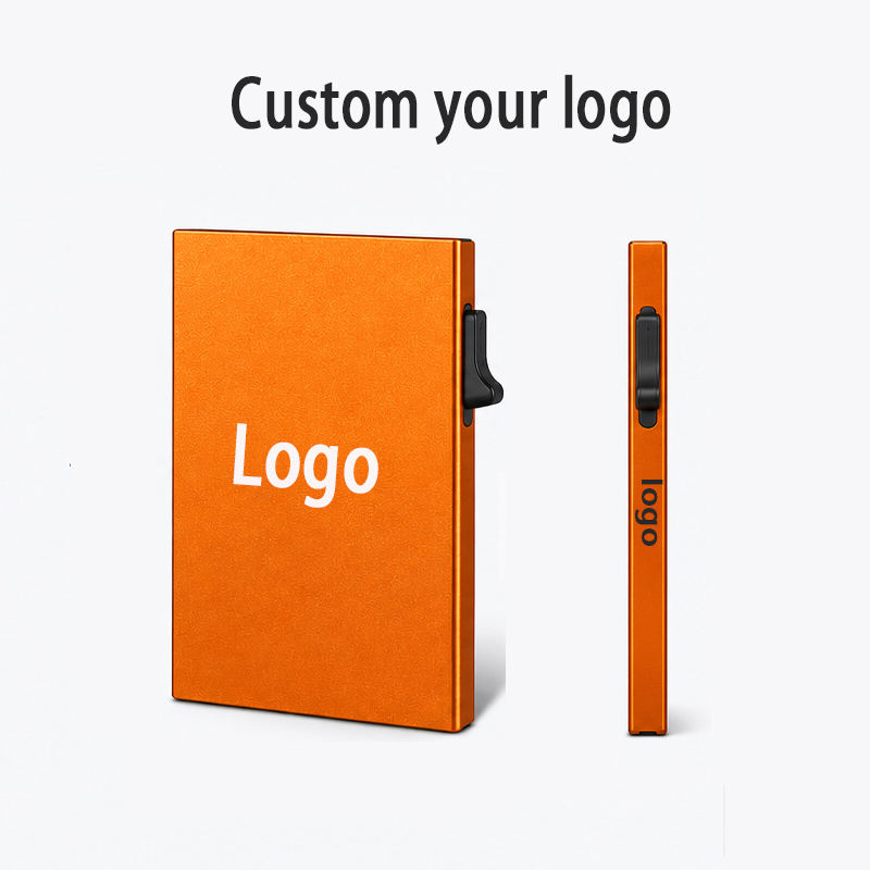RFID Metal Card Wallet | Magnesium Aluminum Pop-Up Credit