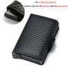 Carbon Fiber RFID Card Wallet | Minimalist Metal Card Holder