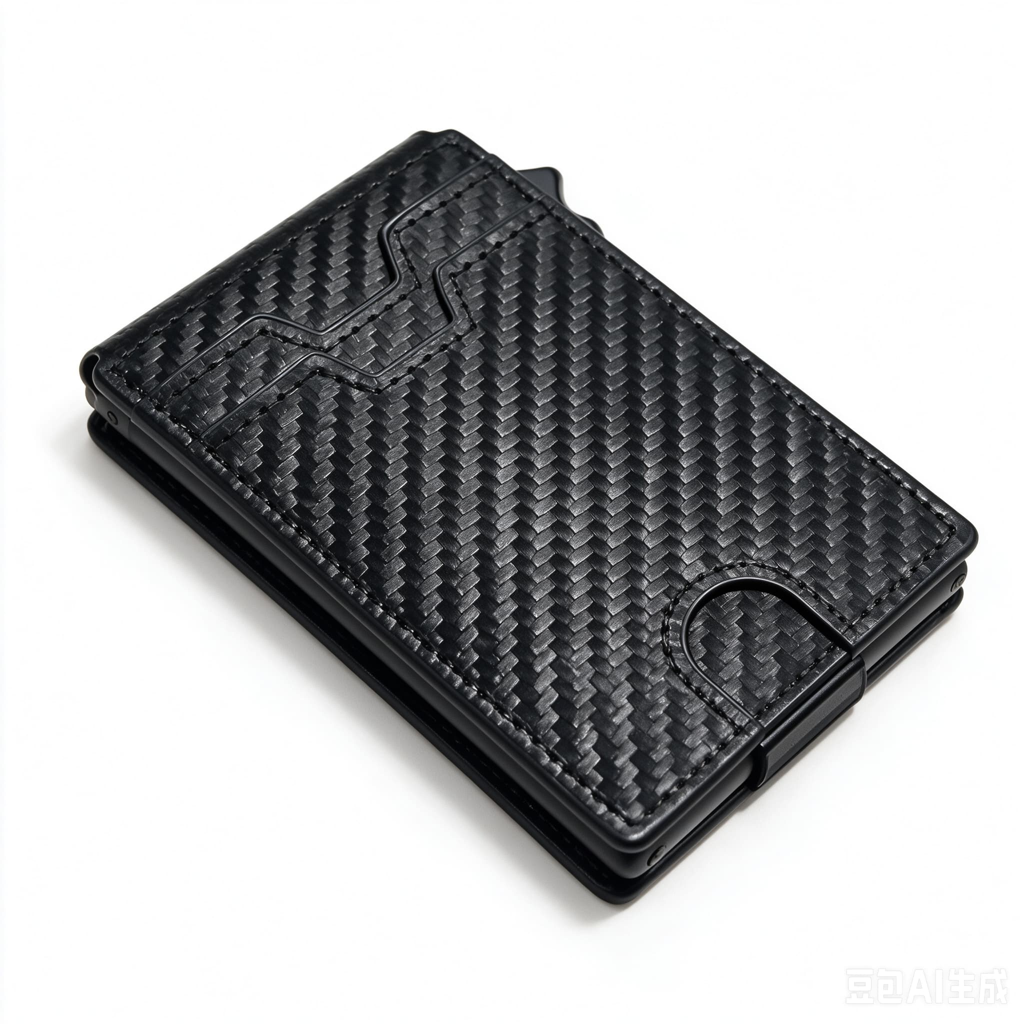 Carbon Fiber RFID Wallet | Ultralight Pop-Out Card Holder