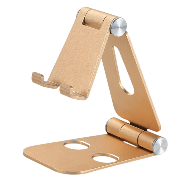 Portable Metal Aluminium Foldable Desktop Tablet Support Smartphone Cradle Mobile Cell Phone Holder Stand for Phones