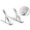 New 18 Inch Aluminum Laptop Stand Computer Riser Metal Holder with Cooling Features Compatible for Notebook & Laptop