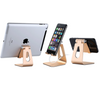 Aluminum Desktop Adjustable Cell Phone Stand, Dock, Holder, Compatible with Apple Samsung And Other Mobile Phones