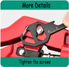 Stainless Steel Multitool Keychain Carabiner Clip - Outdoor