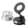 Car Dashboard Magnetic Cell Phone Holder Kitchen & Gym Mirror Vacuum Sucker Adsorption Screen Mobile Phone Stand for Cars