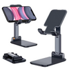 Adjustable New Design Desk-friendly Silicone Phone Holder Stand Flexible Magnet Holder Suction Cup for Bed Dashboard Mounting
