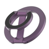 Dual-Sided 360&deg; Aluminum Alloy Smart Tracking Magnetic Phone Holder Foldable Finger Grip Kickstand Compatible IPad for Bed Use