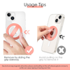 Factory Direct Magnetic Silicone Phone Holder with for for Mobile Smart Devices Lipgloss Lipstick Lipbalm Holder