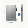 RFID Metal Card Wallet | Magnesium Aluminum Pop-Up Credit