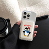 PU iPhone Magnetic Card Holder - Cute Cartoon Design with