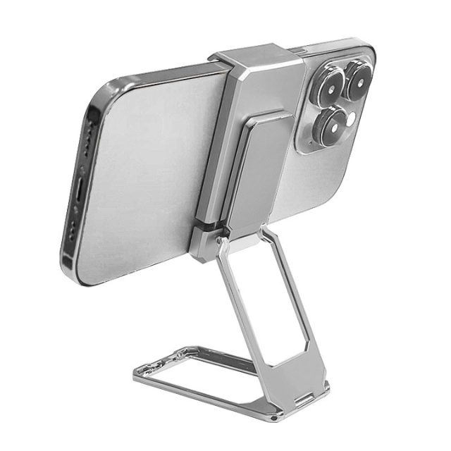 Adjustable Cell Phone Holder for Desk Kickstand 360 Rotation Ring Grip Foldable Cellphone Stand Compatible with All Phones