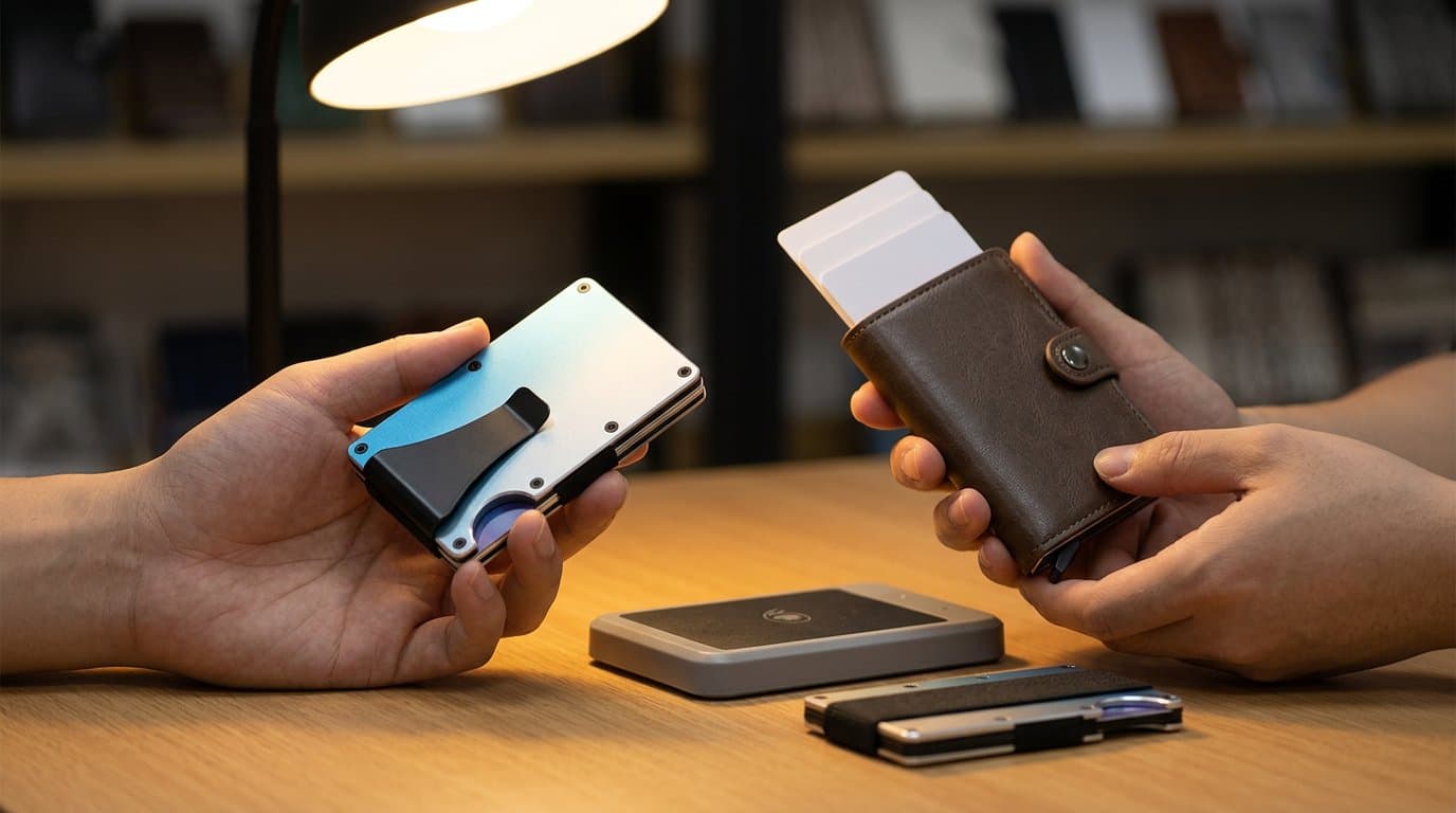 Secrid Cardprotector vs Ridge wallet