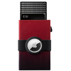 Black Silicone AirTag Holder Wallet | Anti-Lost Elastic