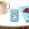 PU iPhone Magnetic Card Holder - Cute Cartoon Design with