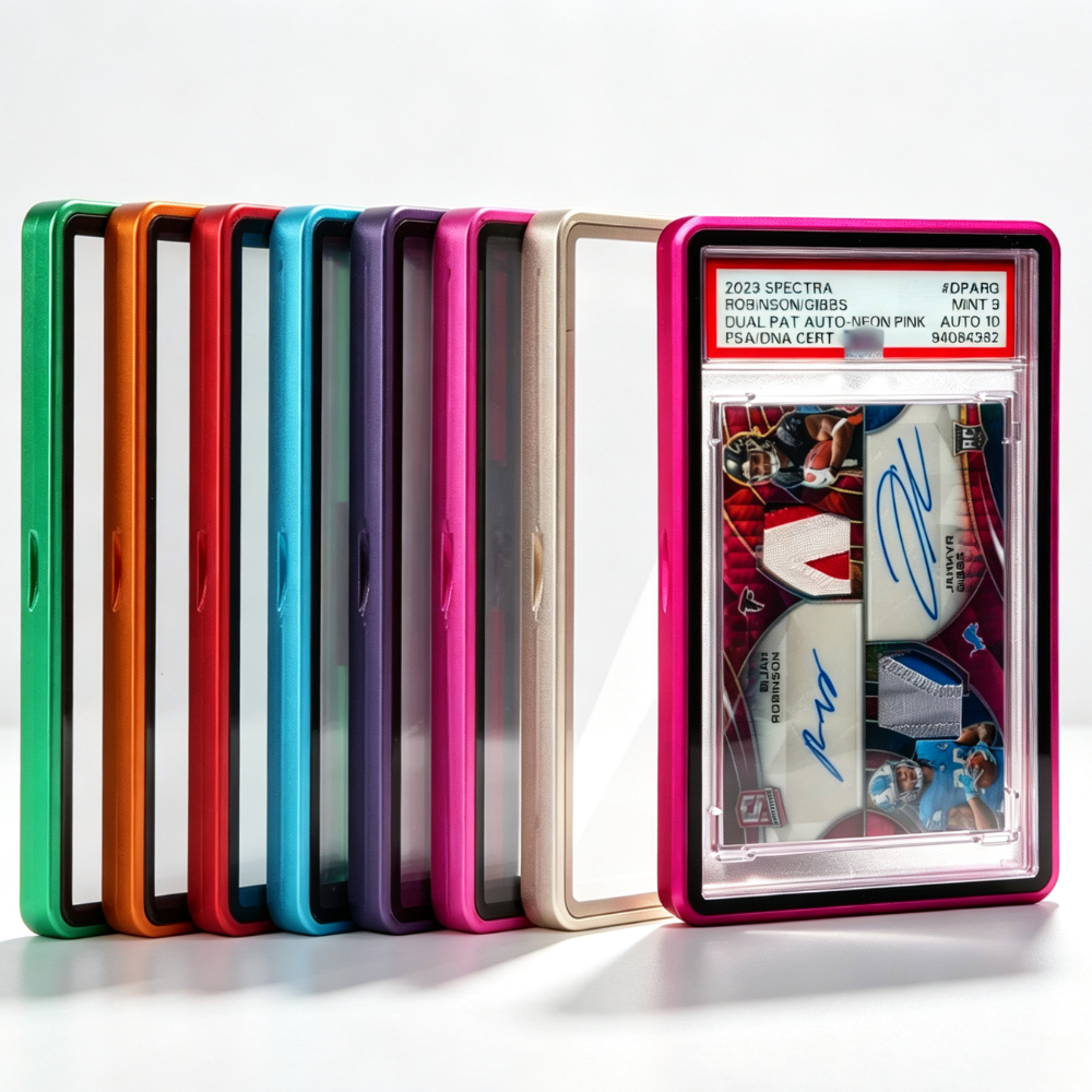 PSAd Aluminum Alloy Graded Card Case | UV Resistant Trading