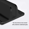 New Designed Vertical Laptop Stand 1 Slots Space-Saving Desktop Stand Holder Adjustable Dock Size Computer Riser Metal